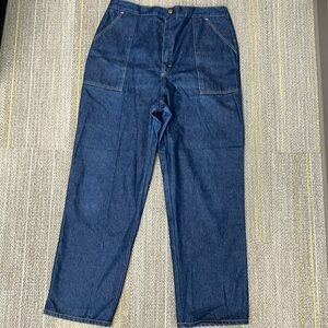 Sears Vintage High Rise Classic Fit Garden Grandma Denim Jeans